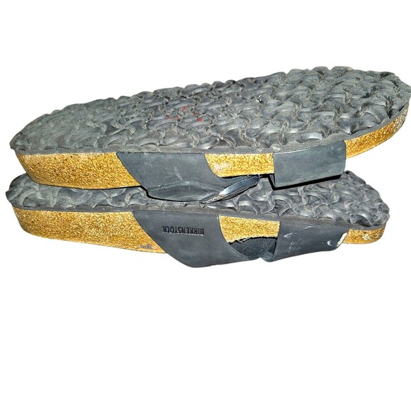 Birkenstock Siena Buckle Black Nubuck Leather Hippie EU 42 US Men’s 9/Ladies 11 main image 6